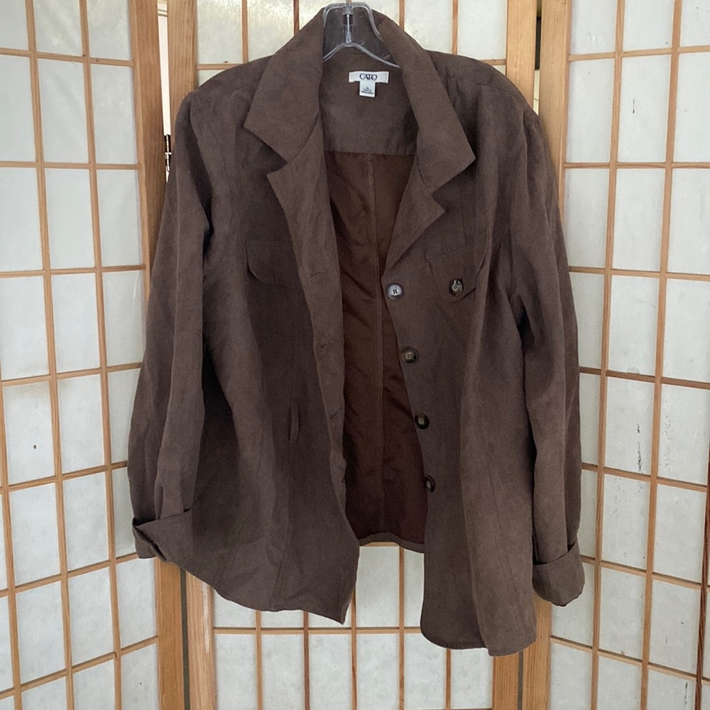 Brown Shacket